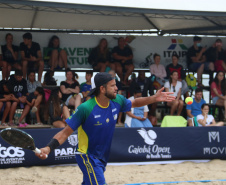 Beach tennis e bodyboard abrem o circuito de competições da temporada do Verão Paraná no litoral paranaense