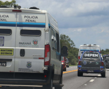 Operação integrada transfere 50 presos do Litoral para Piraquara