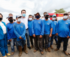 O governador Carlos Massa Ratinho Junior assina nesta quinta-feira (16) a ordem de serviço das obras de duplicação da PR-445, entre Londrina e Mauá da Serra, na região Norte. - Tamarana, 16/12/2021