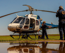 Bases Aeromédicas do Samu de Maringá e Londrina completam cinco anos