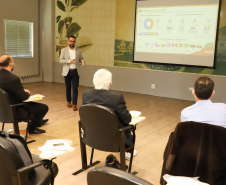 Vice Governador Darci Piana  Visita Fabrica de Chá Leão em Fazenda Rio Grande.