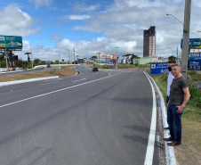 Retomada nesta gestão, obra de acesso ao aeroporto Afonso Pena chega à etapa final