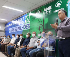 Saúde inaugura ampliação do Ciscopar e Unidade de Coleta e Transfusão de Sangue em Toledo