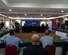 Secretário da segurança pública representa governo do Estado em reunião de ministros no Paraguai