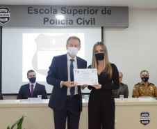 Escola Superior da PCPR forma 203 novos policiais civis em 2021