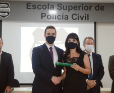 Escola Superior da PCPR forma 203 novos policiais civis em 2021