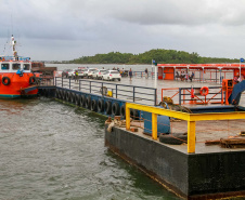 Ferry Boat de Guaratuba registra travessia de 50 mil veículos em uma semana
