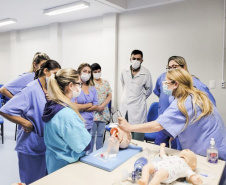 Equipe de pediatria do Humai recebe capacitação para atendimentos neonatais e pediátricos