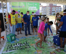 Secretaria de Justiça, Família e Trabalho e PM reforçam segurança das crianças no Litoral com adesão do município de Matinhos à Força-Tarefa Infância Segura