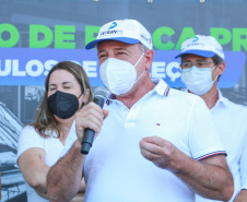 O Departamento de Trânsito do Paraná (Detran-PR), junto com a Federação Brasileira de Veículos Antigos (FBVA), realiza o evento de lançamento do novo modelo de placa preta para veículos de coleção - Curitiba, 22/01/2022