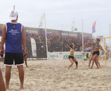  Atletas de todo o Brasil disputam Circuito Brasileiro de Handebol de Praia em Matinhos, no Paraná