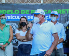 O Departamento de Trânsito do Paraná (Detran-PR), junto com a Federação Brasileira de Veículos Antigos (FBVA), realiza o evento de lançamento do novo modelo de placa preta para veículos de coleção - Curitiba, 22/01/2022