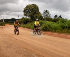 Expedição percorre de bicicleta 651 quilômetros da Rota do Rosário, de Piraí do Sul a Arapoti