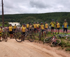 Expedição percorre de bicicleta 651 quilômetros da Rota do Rosário, de Piraí do Sul a Arapoti