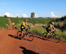 Expedição percorre de bicicleta 651 quilômetros da Rota do Rosário, de Piraí do Sul a Arapoti