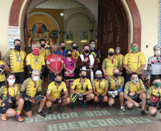 Expedição percorre de bicicleta 651 quilômetros da Rota do Rosário, de Piraí do Sul a Arapoti