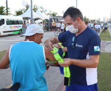 Detran promove blitzes educativas voltada aos ciclistas no Litoral do Paraná