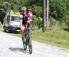 Pedala Paraná reune mais de 200 ciclistas de todo Paraná em desafio de 27 quilômetros, no litoral