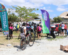 Pedala Paraná reune mais de 200 ciclistas de todo Paraná em desafio de 27 quilômetros, no litoral