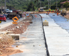 Obras de Duplicação da Rodovia dos Minerios. Fotos: Ari Dias/AEN.