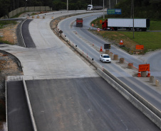 Obras de Duplicação da Rodovia dos Minerios. Fotos: Ari Dias/AEN.