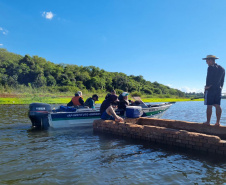 Força-tarefa do IAT combate crimes contra o desmatamento, pesca e caça ilegal, no Oeste e Noroeste