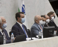 O governador Carlos Massa Ratinho Junior participou nesta quarta-feira (2) da abertura dos trabalhos da 19ª Legislatura da Assembleia Legislativa. 