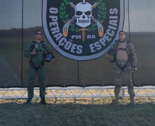 Polícia Militar do Paraná envia profissionais à Bahia para o I Simpósio de Operações Especiais e Atividade de Salto Livre Operacional