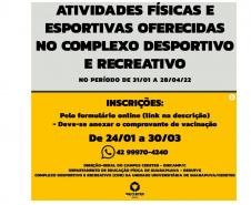 Unicentro oferece atividades esportivas para a comunidade