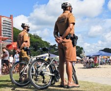 PM orienta sobre cuidados com a casa de praia e atitudes de prevenção na areia durante o Carnaval