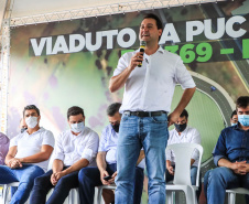 O governador Carlos Massa Ratinho Junior lança nesta sexta-feira (4) a licitação do Viaduto da PUC, em Londrina. 