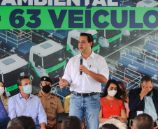 Governador Carlos Massa Ratinho Junior entrega mais 63 veículos da Patrulha Ambiental - Curitiba, 09/02/2022