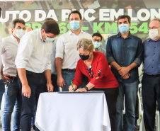 O governador Carlos Massa Ratinho Junior lança nesta sexta-feira (4) a licitação do Viaduto da PUC, em Londrina. 