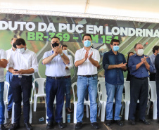 O governador Carlos Massa Ratinho Junior lança nesta sexta-feira (4) a licitação do Viaduto da PUC, em Londrina. 