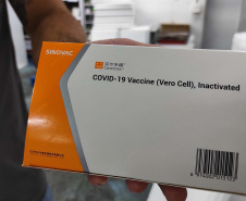 Chegada de vacinas contra a Covid-19