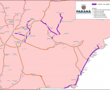 DER/PR avalia documentos da licitação para conservar 838,37 km de rodovias da RMC, Litoral e região Sul