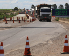 Pavimentação em concreto da PRC-280 no Sudoeste chega a 19% de conclusão