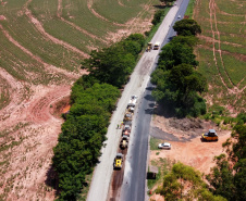 No Noroeste, PR-323 ganha terceiras faixas para melhorar logística a aumentar a segurança