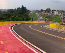 DER/PR libera duas novas alças de viaduto em Cascave