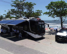 PCPR utiliza drones para monitoramento durante a Operação Verão