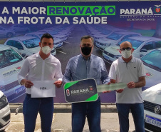 Governo do Estado inicia segunda etapa de entrega de carros para Saúde da Família