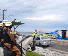 Polícia Militar incrementa policiamento com unidades especializadas no Litoral