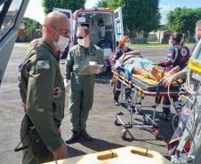 BPMOA leva vítima de AVC da Ilha do Mel ao hospital de Paranaguá em cerca de sete minutos