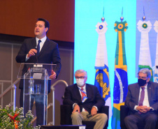 Governador Carlos Massa Ratinho Junior participa do 11º Encontro de Líderes Representantes do Sistema Confea/Crea e Mútua.