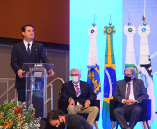 Governador Carlos Massa Ratinho Junior participa do 11º Encontro de Líderes Representantes do Sistema Confea/Crea e Mútua.