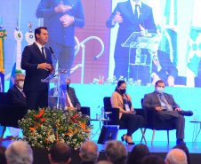 Governador Carlos Massa Ratinho Junior participa do 11º Encontro de Líderes Representantes do Sistema Confea/Crea e Mútua.