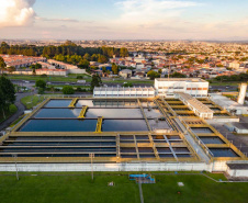 Estação de Tratamento de Água Iguaçu, a maior do estado