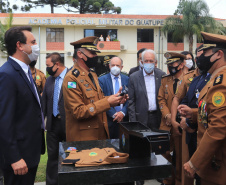 Governador Carlos Massa Ratinho Junior participa da solenidade de 51 anos da Academia Policial Militar do Guatupê - Na foto, o secretário-chefe da Casa Civil, João Carlos Ortega -  Curitiba, 08/03/2022