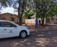 Ligações de esgoto são vistoriadas em Santa Terezinha de Itaipu