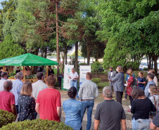 Produtores do Miringuava fazem feirinha de orgânicos na sede da Sanepar